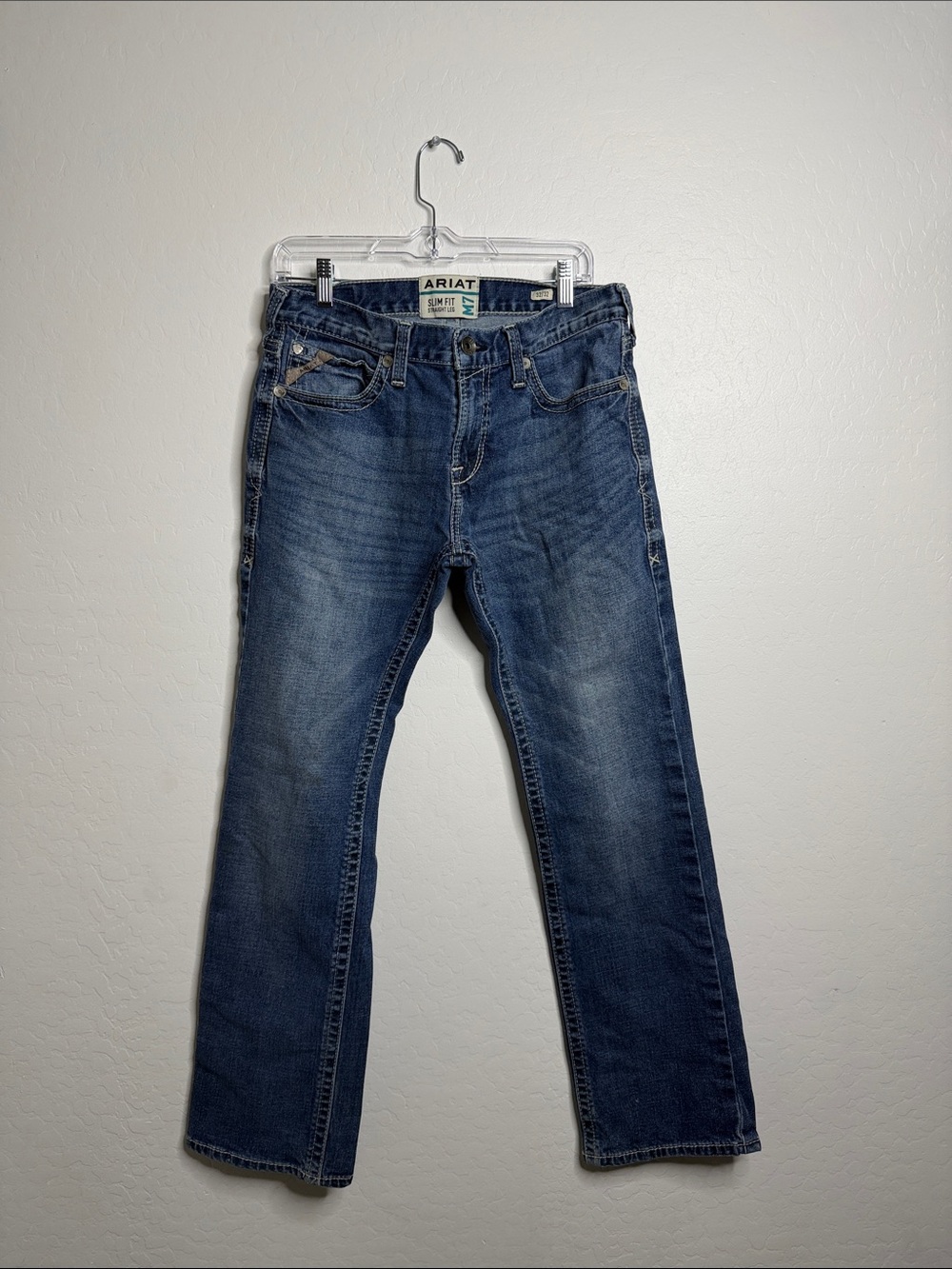 Ariat Men's Dark Wash Straight Jeans